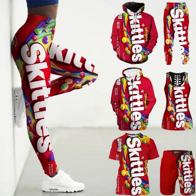 

3D Snacks Printed Tank Tops, Leggings Women High Waist, Fashion T Shirt, Shorts, Hoodie, Pants, Leggins Tracksuit Legins Sets