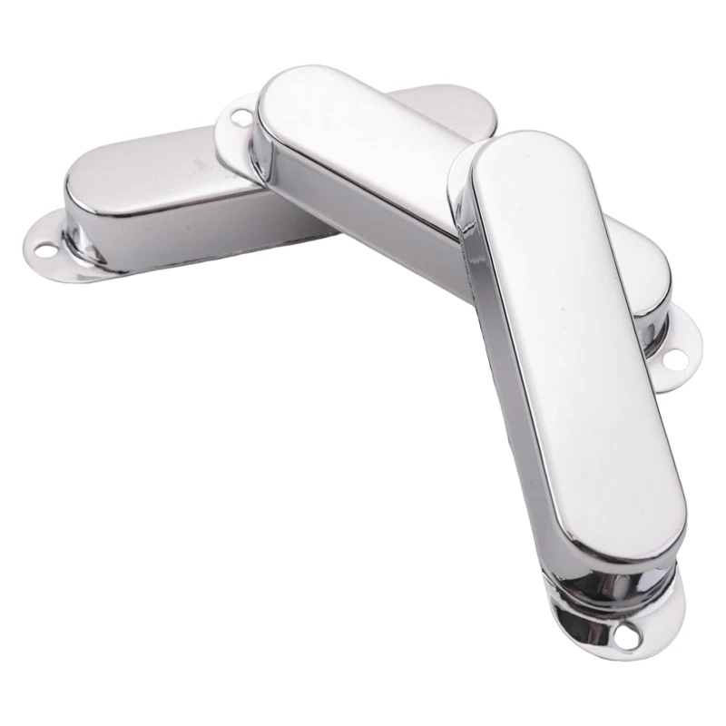 3 шт. хромированные металлические герметичные крышки звукоснимателей для гитары