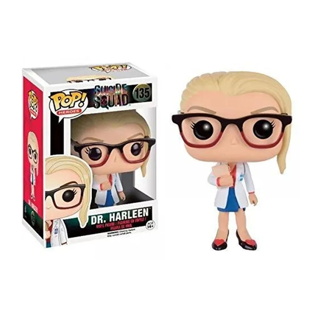 Экшн-фигурки из винила Funko Pop Dr.Harleen #135 The Joker #104 Harley Quinn #105 #108 герои отряд самоубийц