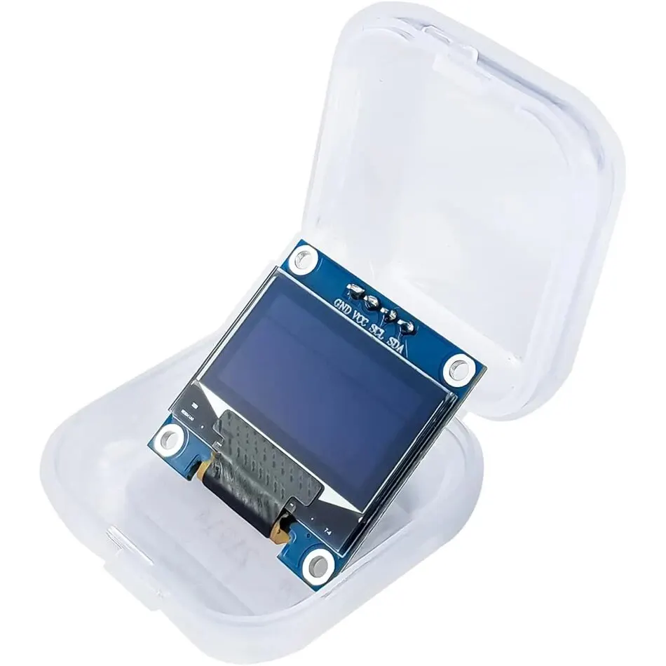 Оled-дисплей модуль I2C IIC 128x64 SS - D 1306 3 V-5V синий/синий желтый/белый для Arduino ESP32 ESP8266