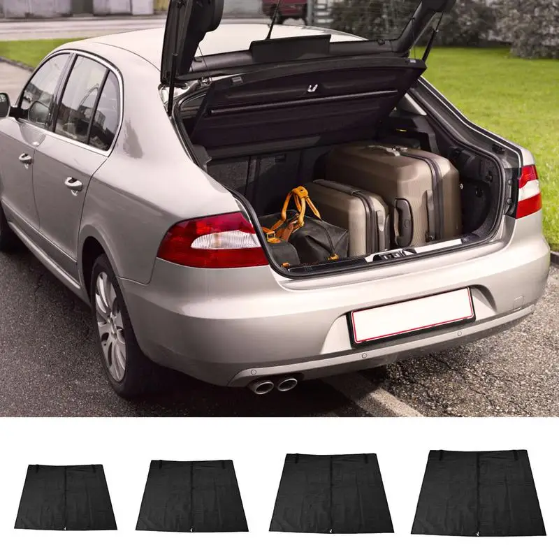 

Car Magnetic Tailgate Rear Windshield Ventilation Sunshade Anti Fly Mosquitoes Screen Net For SUV/MPV/Van Outdoor Road Trips