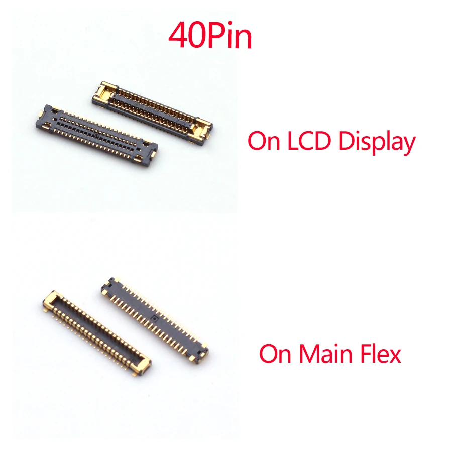 5 шт., 40-контактный разъем для Samsung Galaxy M30S M30 M307F M305F M21 M31 M315F M21S M217F