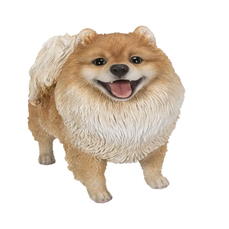 

Pomeranian Dog Garden Statue