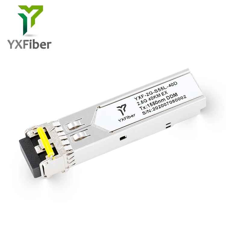 

2.5G Duplex 40km 1550nm LC Connector SFP Module 2.5G SFP 40km