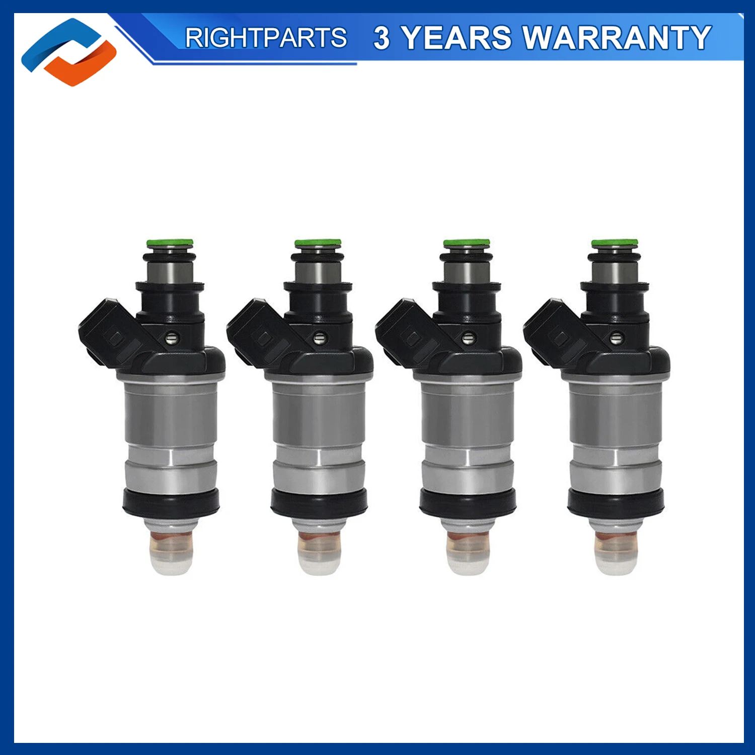 Фото 4x топливные форсунки для Honda Accord Prelude Acura 2.0 2.2L 1986-1997 годов 06164-P0A-000 06164P0A000 №1