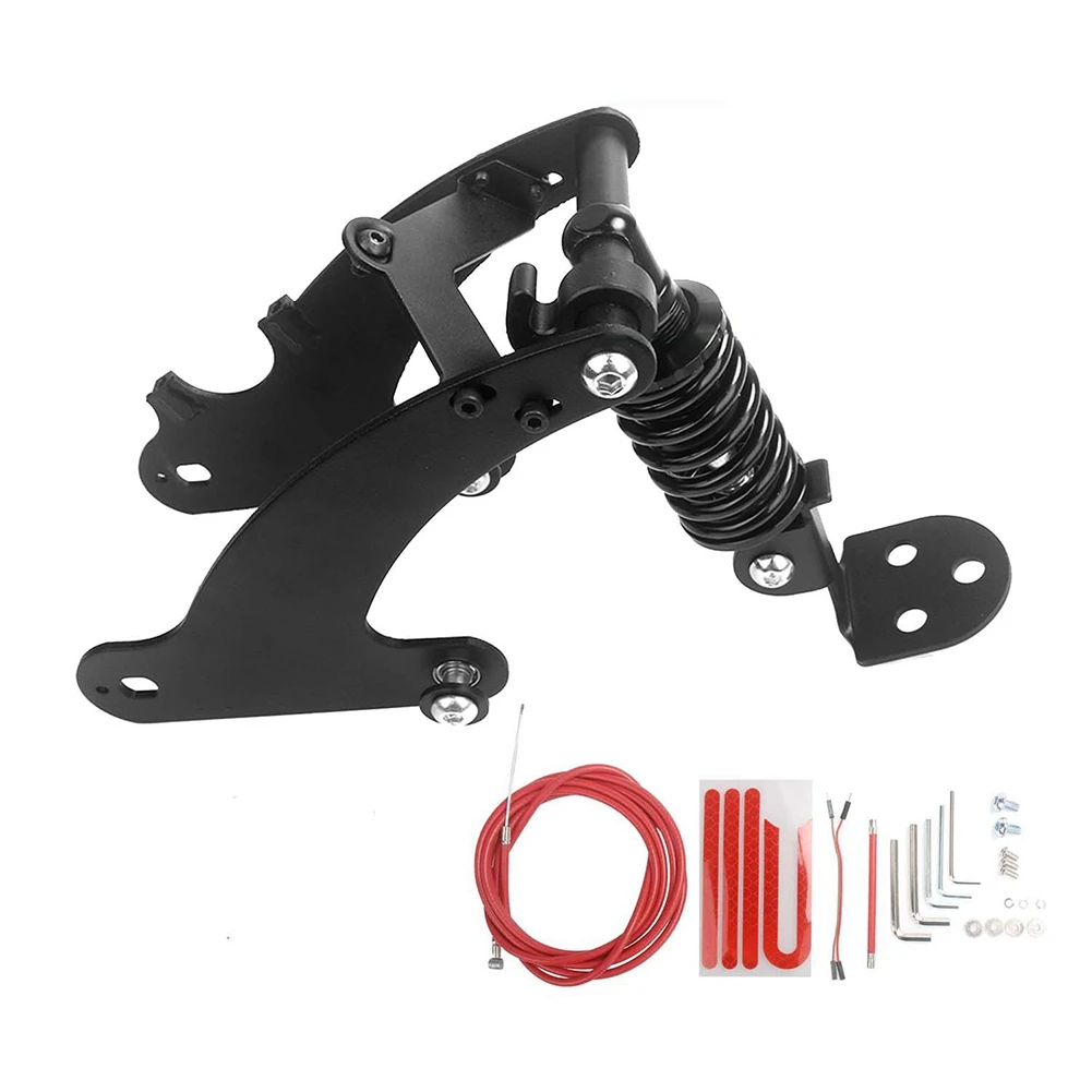 

Electric Scooter Rear Suspension Kit Shock Absorber Accessories for Xiaomi M365/1S Essential Lite,Black