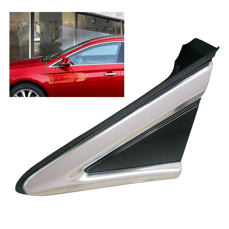 Новое переднее Левое зеркало Угловое треугольное крыло молдинговая отделка 22955947