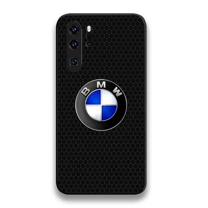 Роскошный автомобильный чехол M-Power для телефона BMW Huawei Mate 10 20 Lite Pro X Honor Play Y6 5 7 9 Prime