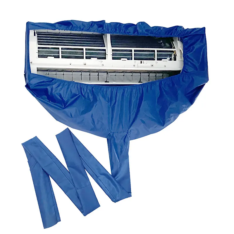 

Air Conditioner Cover Washing Wall Mounted Air Conditioning Cleaning Protective Dust Cover Cleaner Bags Tightening Belt