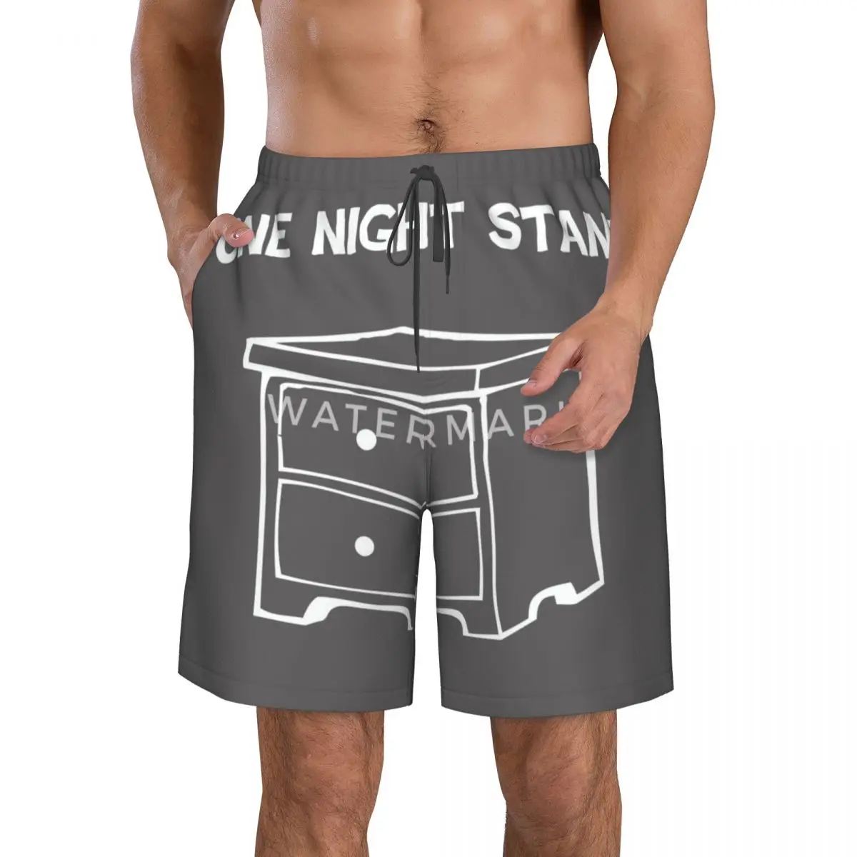 

One-night-stand-one-night-stand Beach Pants, Casual Pants Skin-Friendly With Drawstring Casual Multiple Styles