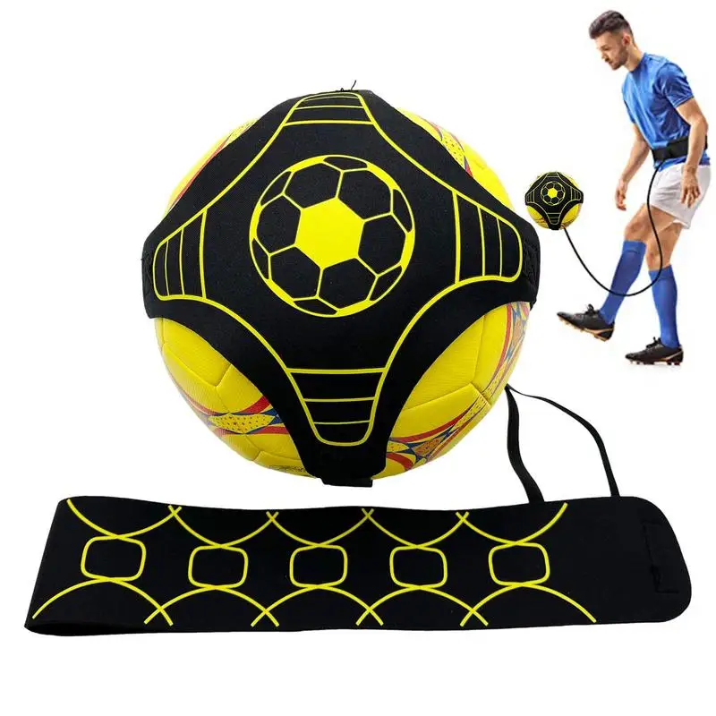 

Soccer Trainer Belt Hands-Free Adjustable Football Trainer Belt Magic Strap Soccer Training Supplies For Children Professionals