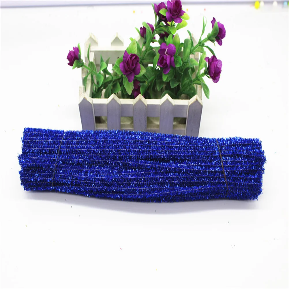 

Cleaners Christmas Stems Chenille Diy Craft Decorations Party Twisted Favors Glitter Sticks Stem Material Cleaner Stick Toys