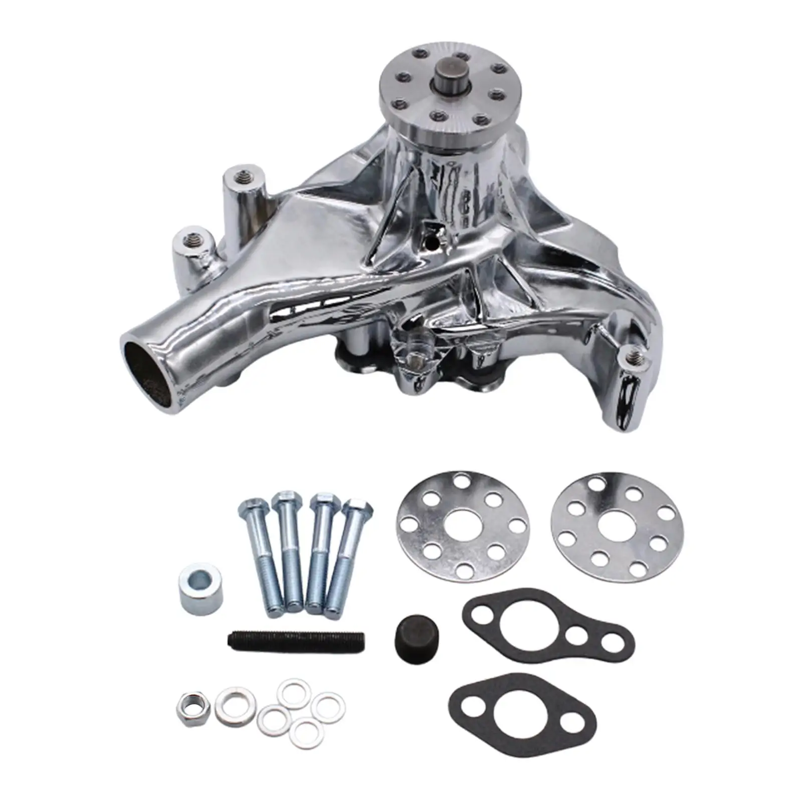 

High Volume Water Pump Spare Parts Premium Durable Car Accessories Metal Replaces for Chevy V8 1958-95 Sbc 283 327 350 383