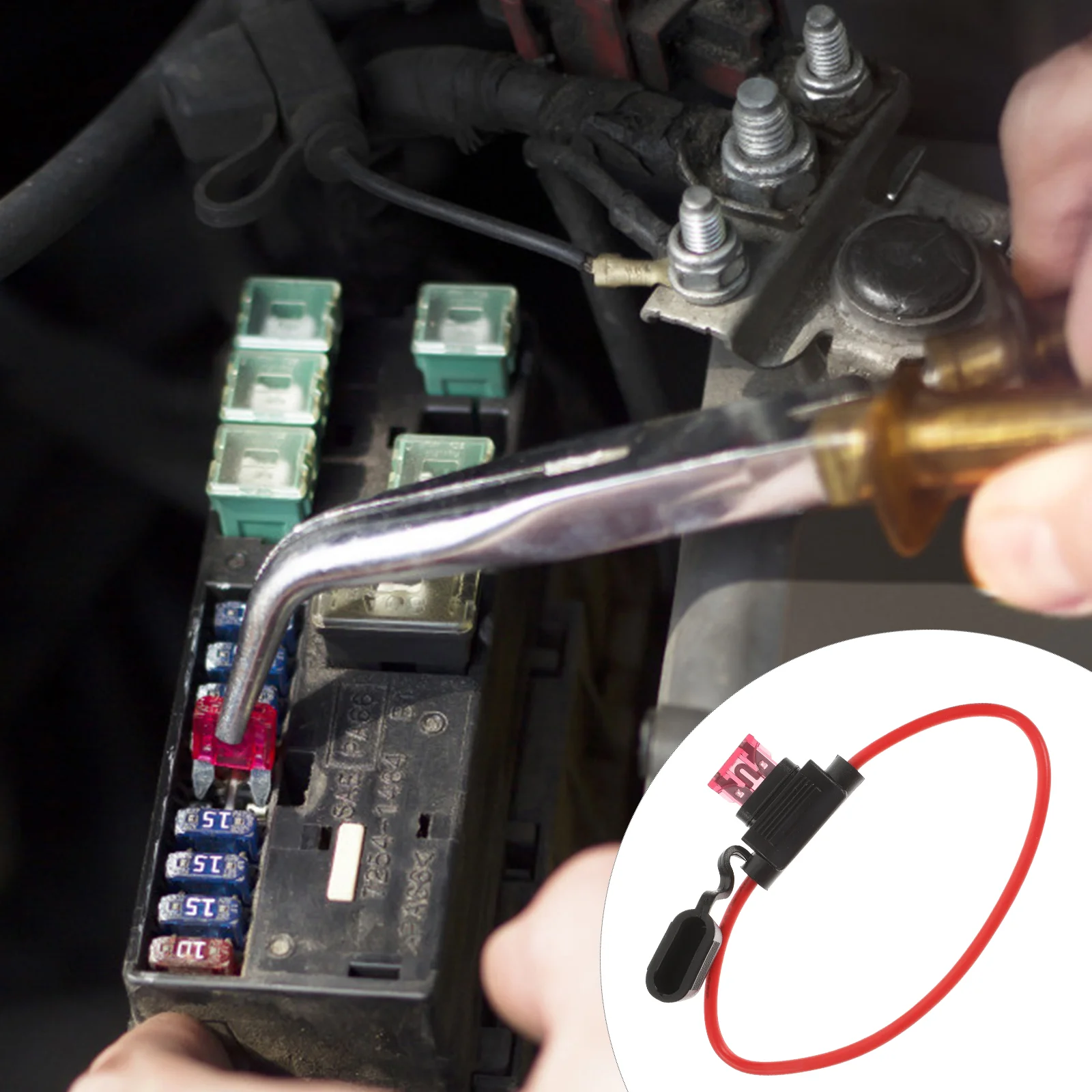 

Fuse Holder Inline Kitlinecar Taps Automotive Standard Duty Fuses Heavy Truck Holders Tap