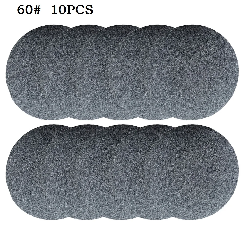 10 Pcs 7inch Sandpaper 180mm Sanding Disc Grit 40-800 Wet/Dry Sanding Discs Sandpaper Pads Hook & Loop Sander Accessories