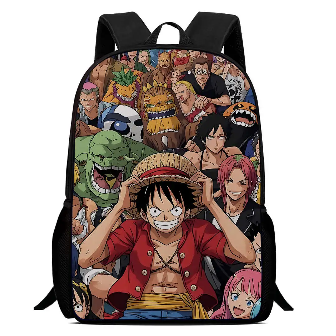 Фото Пенал ONE PIECE большой вместимости, прочный, устойчивый к пятнам, водоотталкивающий и стильный, для учеников начальной школы. №4