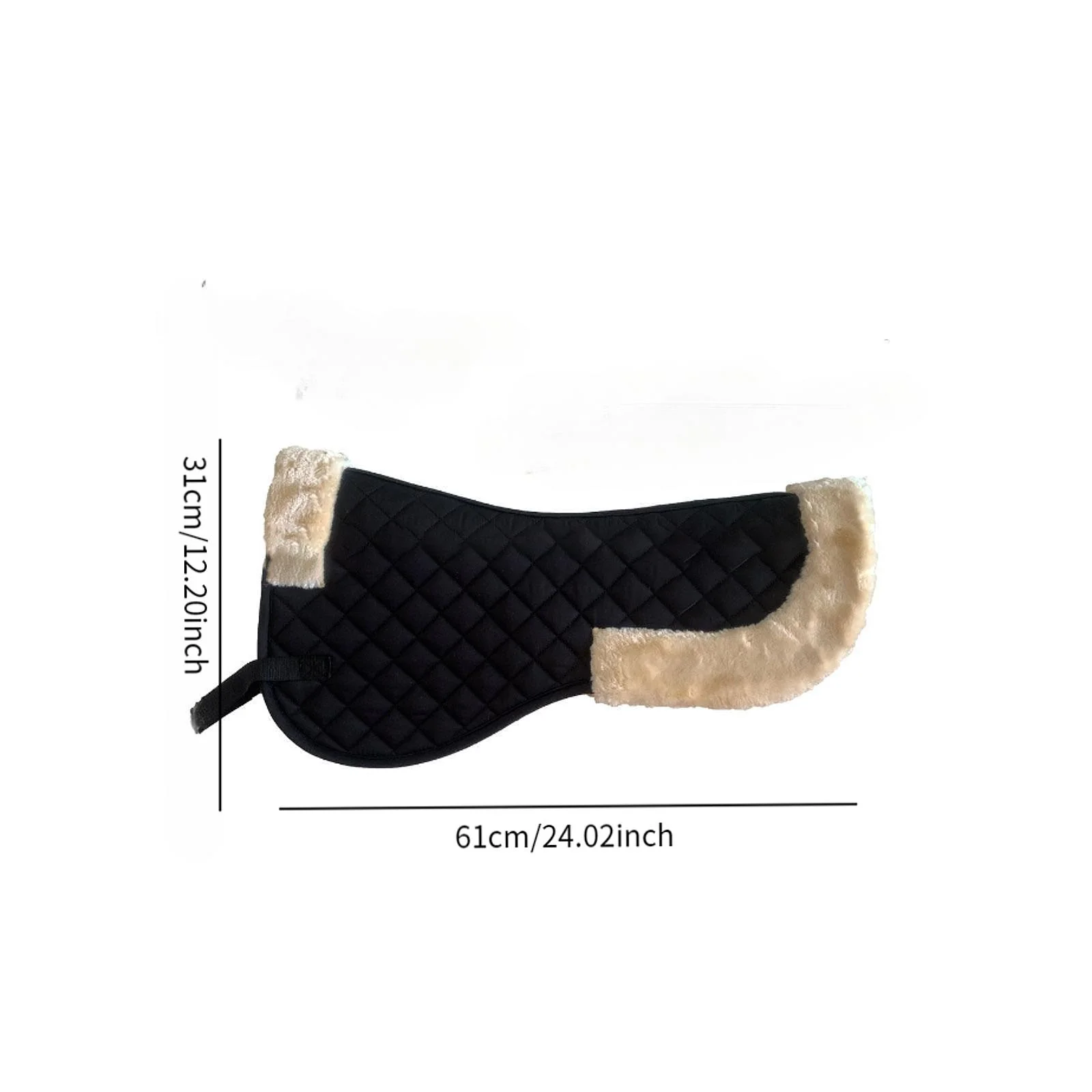 Saddle Pad for Horse Riding Seat Cushion Soft Breathable Practical Dressage Outdoor Sports