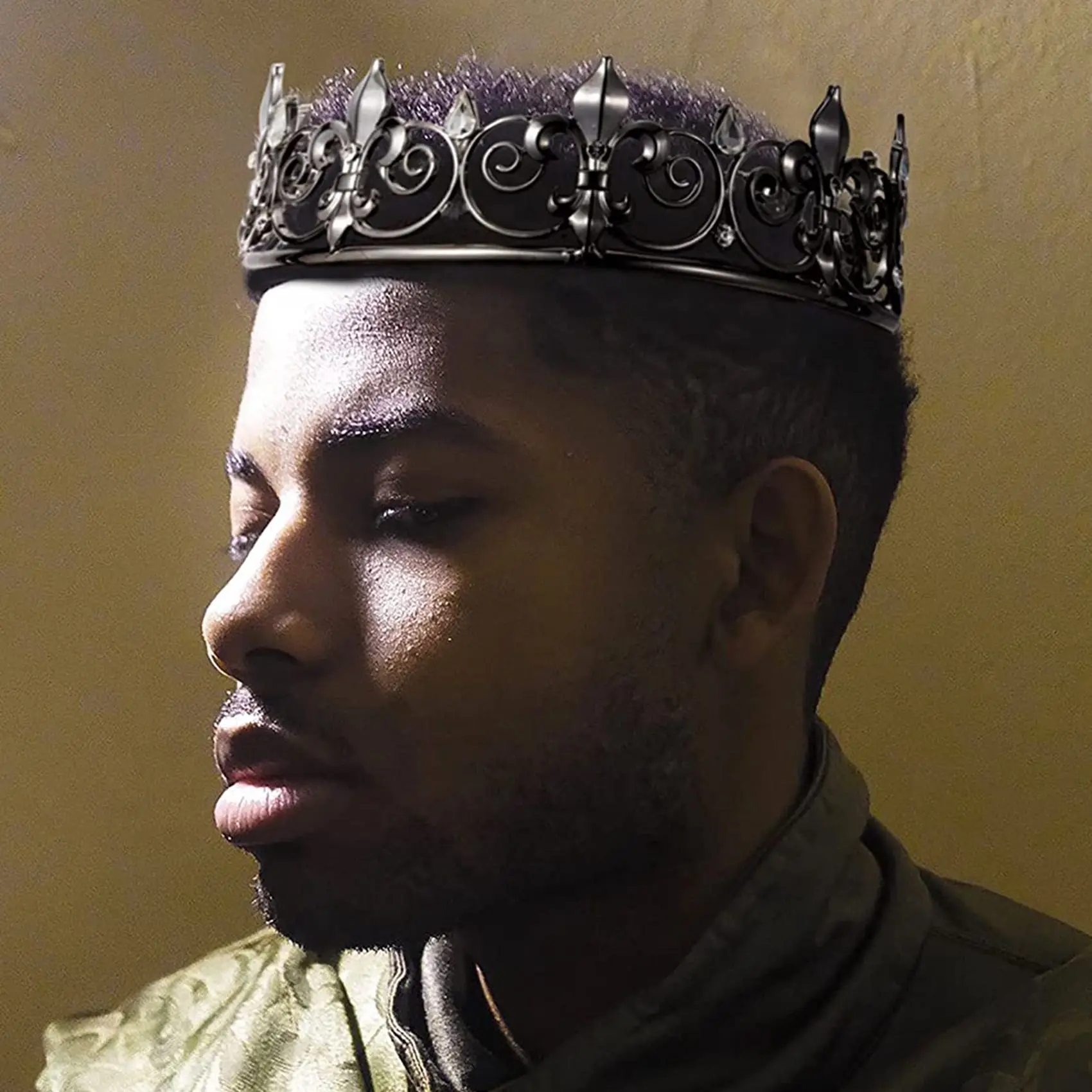 Корона в готическом стиле для мальчиков и мужчин металлические короны диадемы
