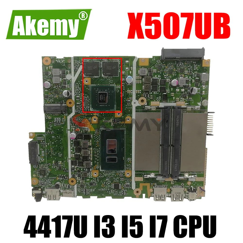 

Материнская плата для ноутбука X507UF 4417U I3 I5 I7 CPU GT920MX/2G GPU