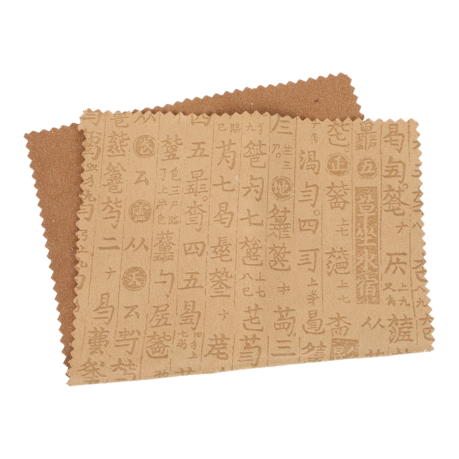 Guqin Чистая ткань тряпки для чистки арфы инструмент протирка линз бежевая замша