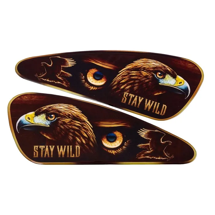 Набор наклеек на мотоцикл Орёл 2 шт | Автомобили и мотоциклы