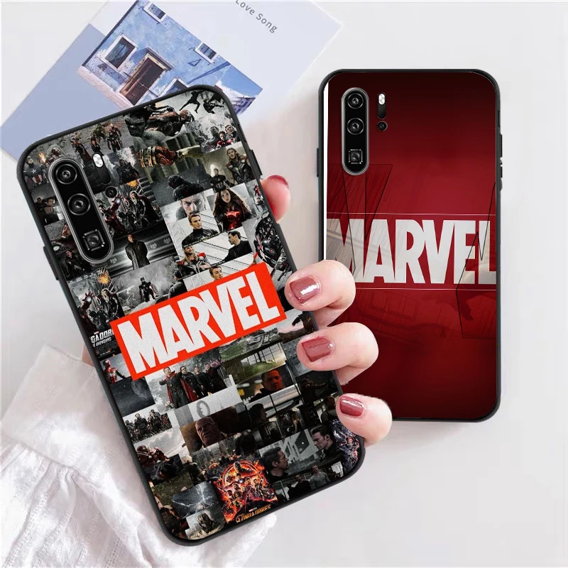 

Marvel Spiderman Phone Cases For Huawei Honor P30 P40 Pro P30 Pro Honor 8X V9 10i 10X Lite 9A Funda Carcasa Back Cover