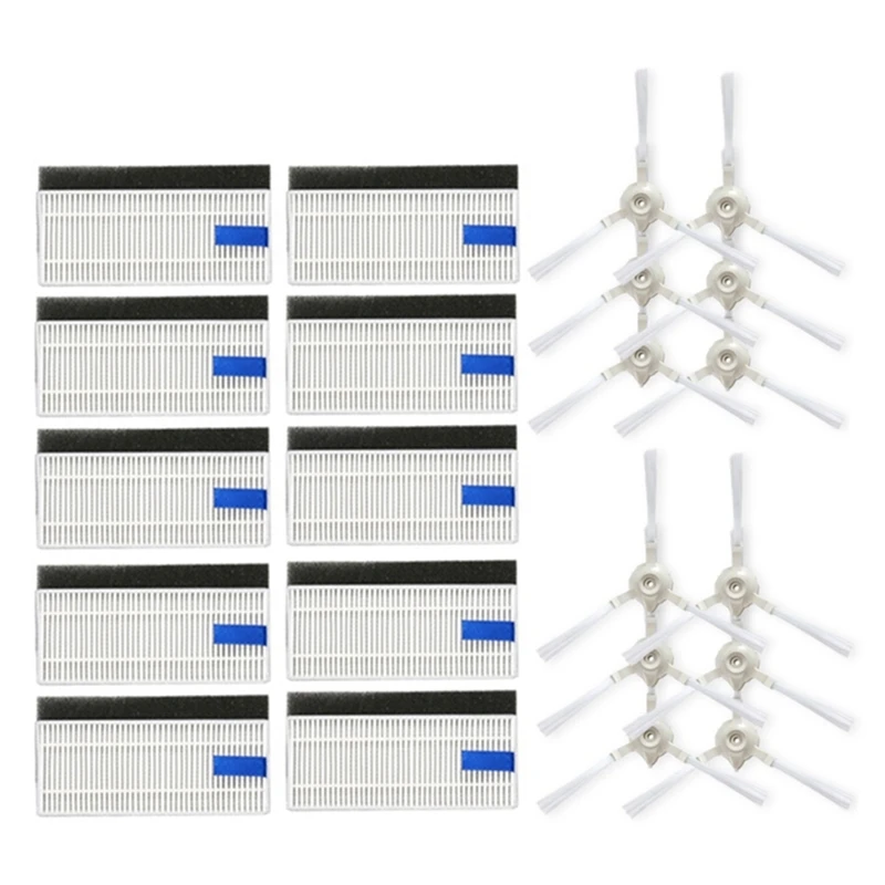 

Side Brush HEPA Filter For Tefal Rowenta X-Plorer Serie 75 RG7687 RR7687WH Robotic Vacuum Cleaner Spare Accessories