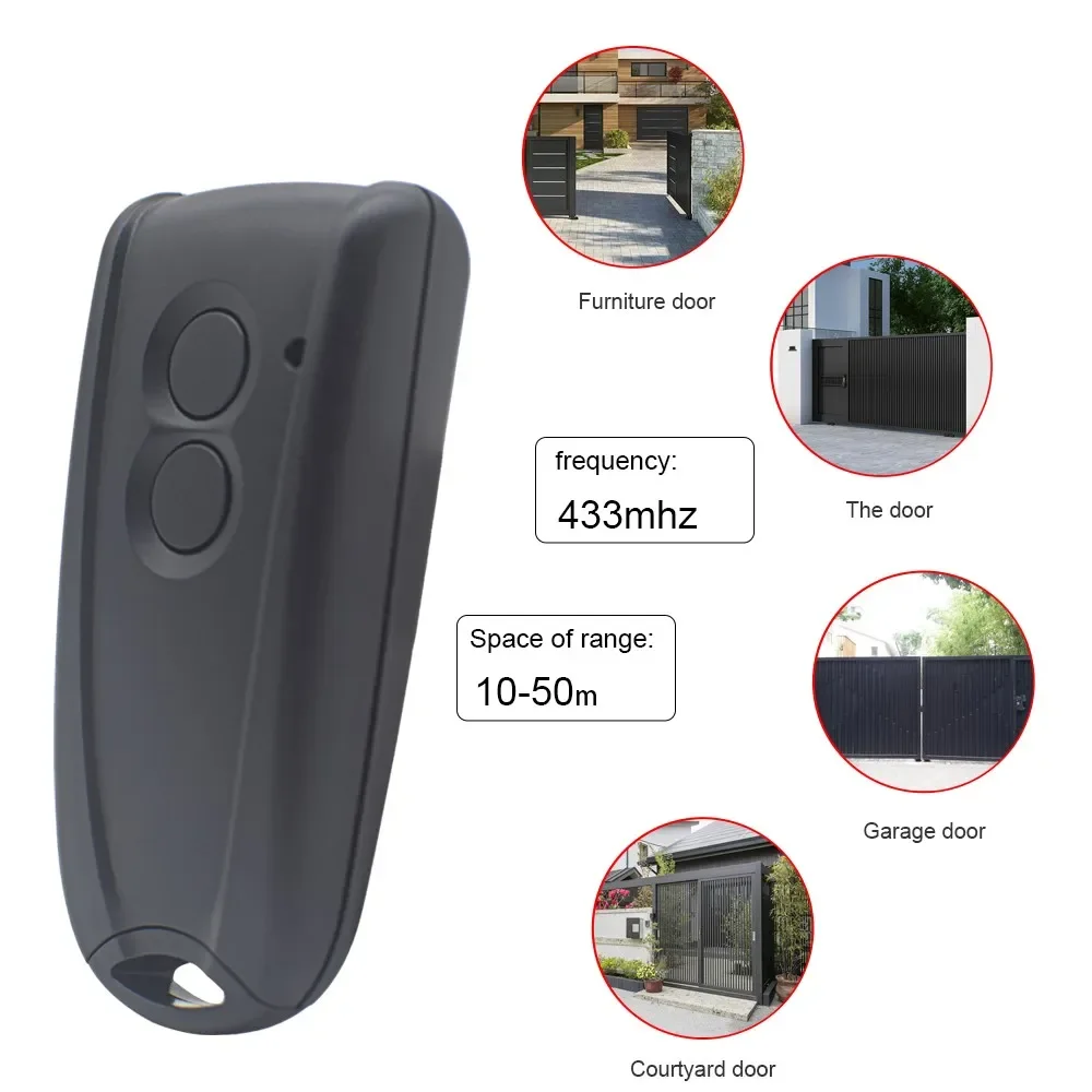 

Hormann ECOSTAR RSC2 RSE2 Garage Gate Door Remote Control 433.92MHz Replacement For Liftronic 500 700 800 Handheld Transmitter