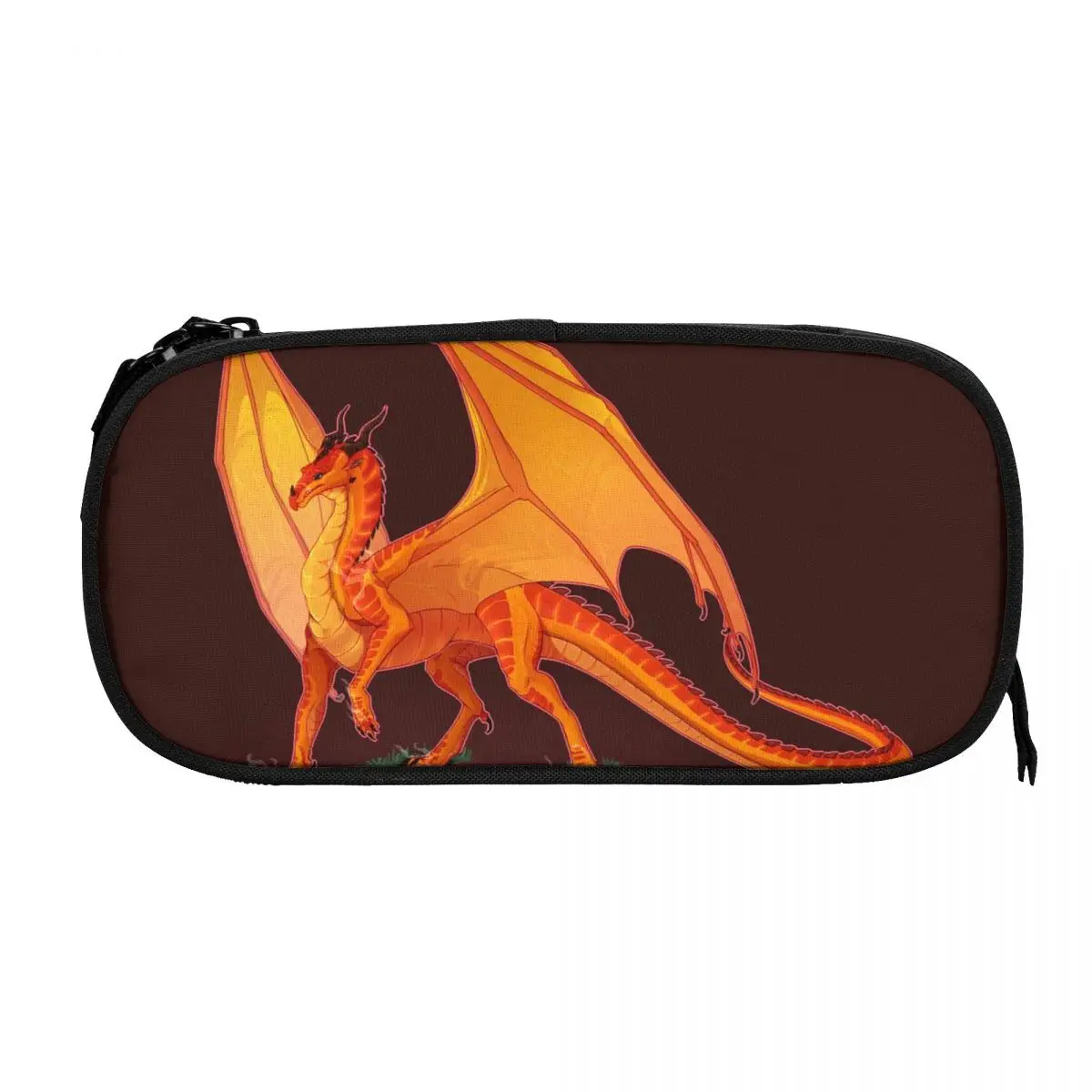 

Wing Of Fire Pen Box Student School Anime Zipper Pen Bag Child Stationery Bag pencase Gift