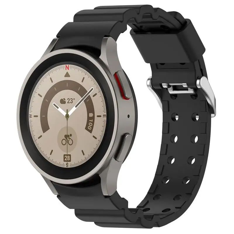 

Soft Silicone Strap For Samsung Galaxyes Watch 3/4/4 Classic/5/5 Pro 40mm 41mm 44mm Cozy Strap For Samsung Galaxyes Watch