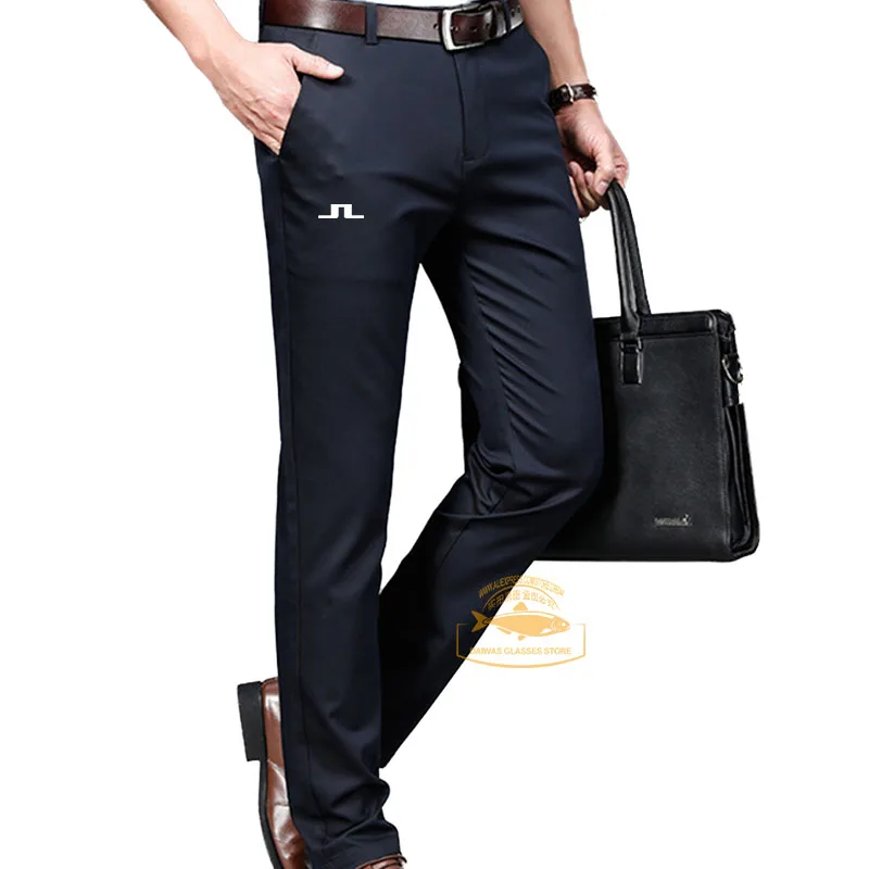 

Брюки для гольфа мужские свободные прямые брюки Одежда для гольфа дышащие быстросохнущие спортивные брюки для гольфа