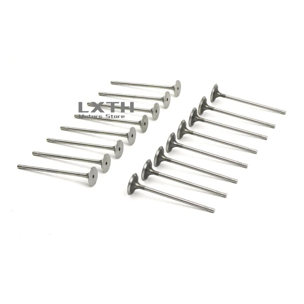 16 шт. впускные выхлопные клапаны A04E109601B A04E109611J для Audi A3 VW Golf Jetta 1 4 TSI EA211 CPTA CZC CZD