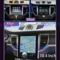 tesla screen car radio video bluetooth 2 din stereo automotive multimedia players carplay for porsche macan 2011 2012 2013 2017
