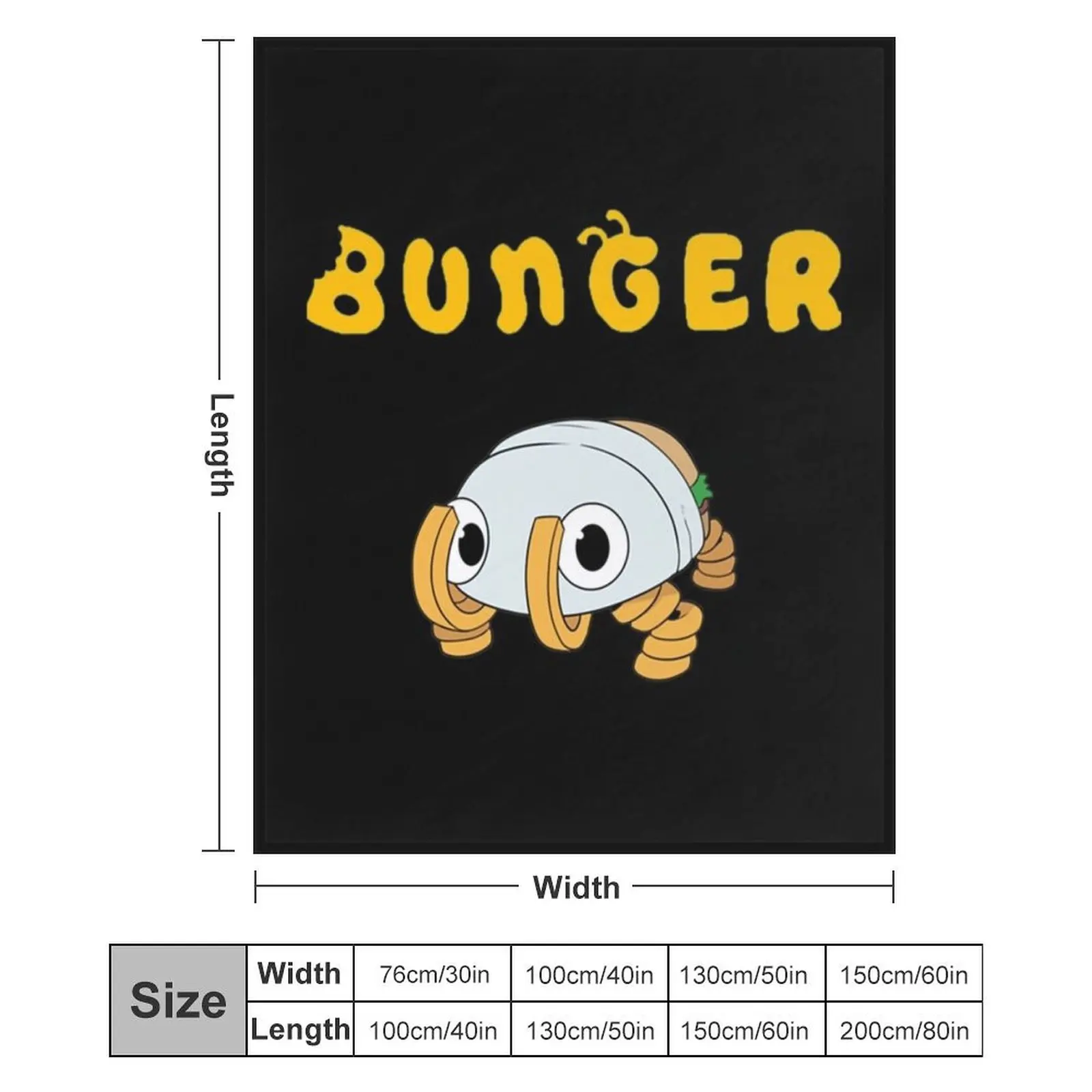 Одеяло Bugsnax Bunger