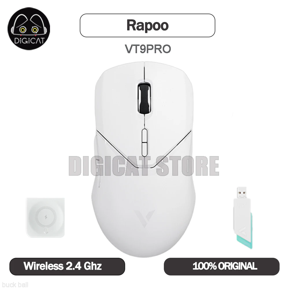 

Мышь игровая Беспроводная Rapoo VT9PRO, 2,4 ГГц/Проводная, 7 кнопок, 26000DPI