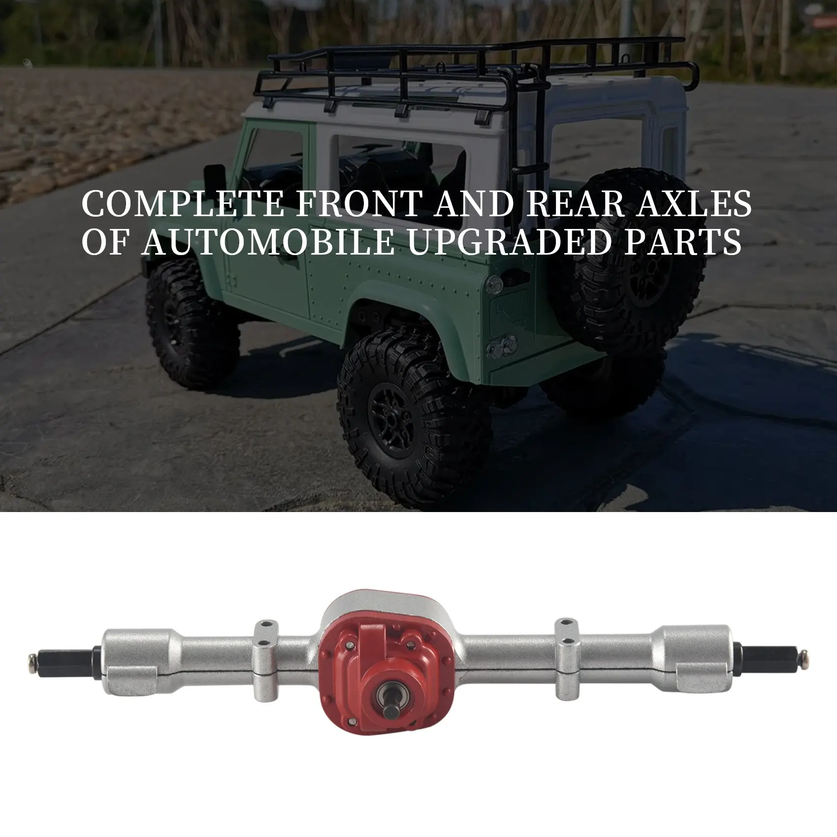 Передняя и задняя полная ось радиоуправляемого автомобиля для MN D90 D91 D96 D99S MN90 MN96