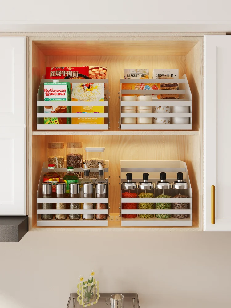 Вращающаяся выдвижная стойка для кухонного шкафа подвесная подъемная корзина