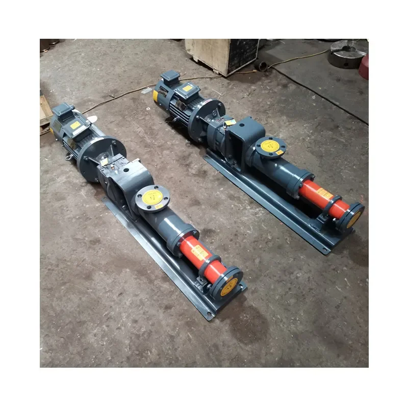 Netzsch Nemo Одиночный прогрессивный насос с зубчатым редуктором долговечные