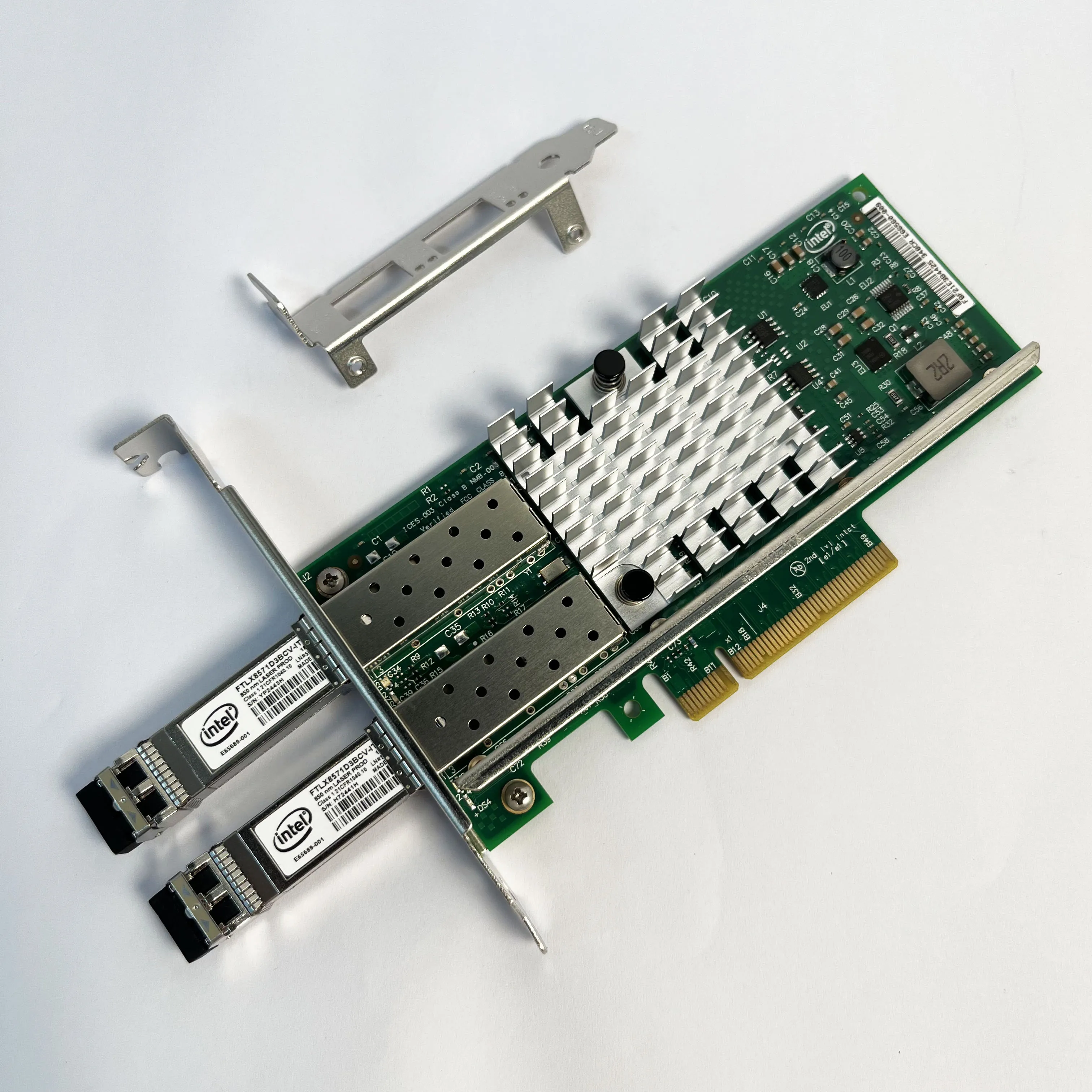 X520-DA2 Intel 10G Dual Port PCI Express x8 82599 Chip Ethernet Network Adapter E10G42BTDA