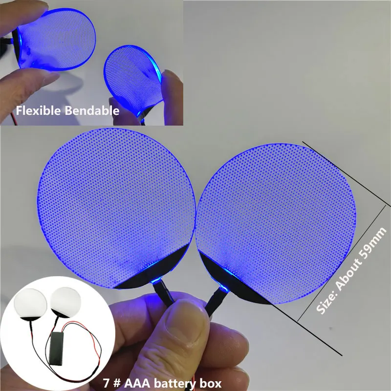 Светодиодные глаза для косплея CINESSD Round-FB-7AAA