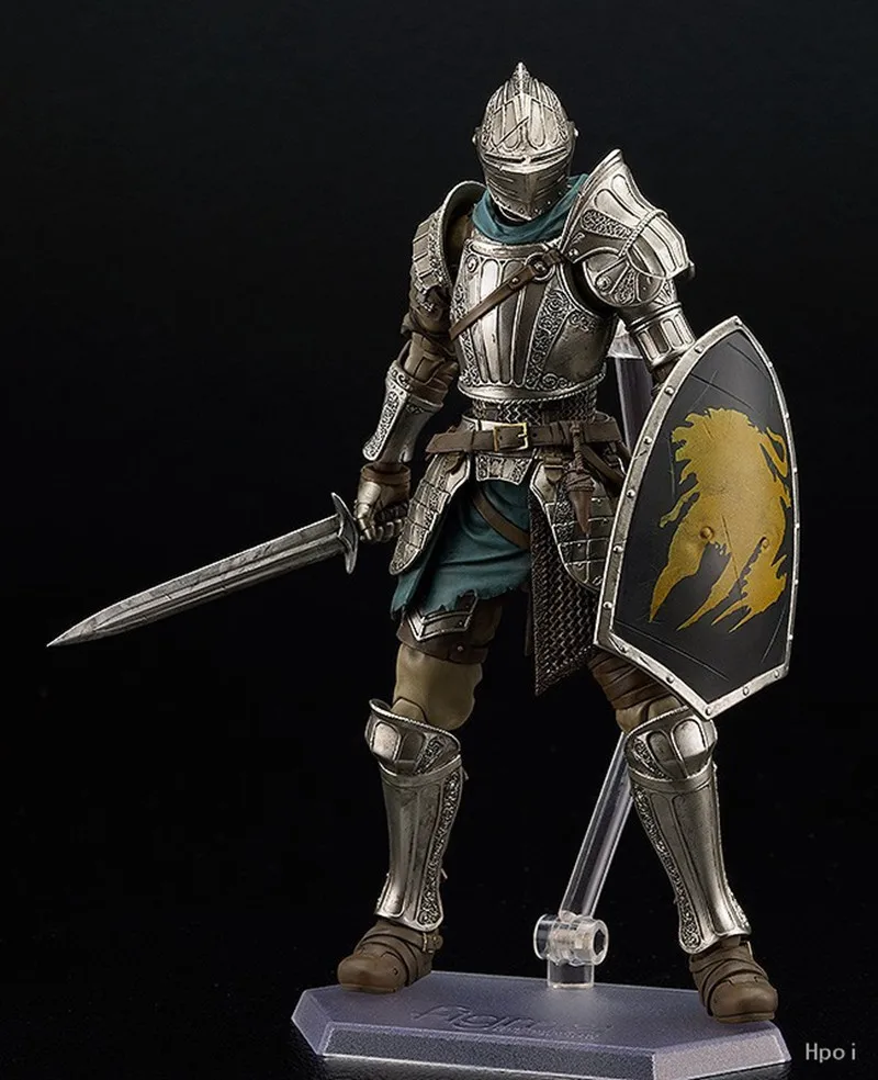 Фото Фигурка Dark Souls Figma 15 см, в рифленых доспехах, PS5, ПВХ, аниме-фигурка, модель Figma 590, коллекционная игрушка, кукла, подарок №4