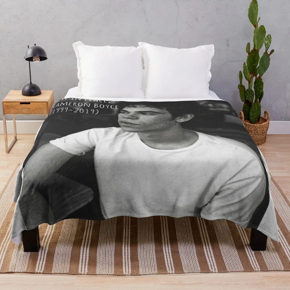 

Cameron Boyce Throw Blanket Warm Blanket