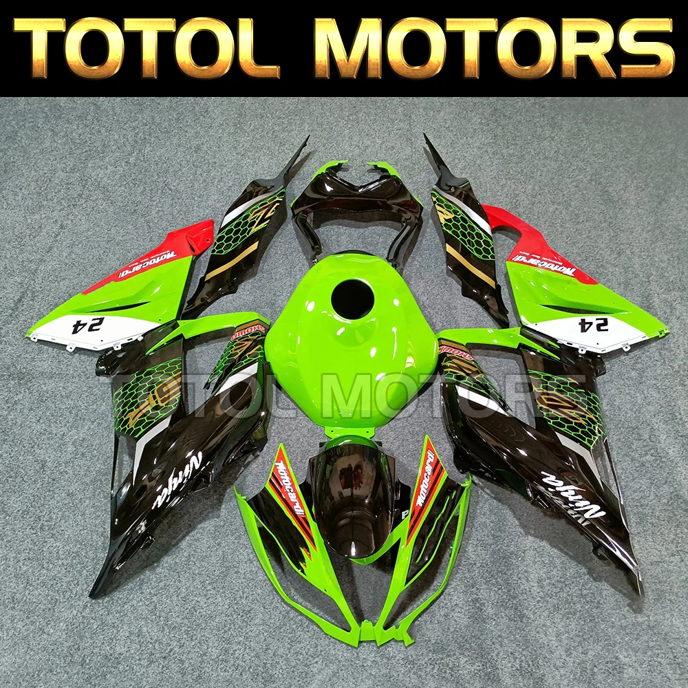 

Motorcycle Fairings Kit Fit For zx-6r 2013 2014 2015 2016 2017 2018 636 Bodywork Set Ninja Black Green