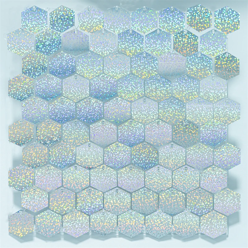 Мерцающие настенные панели с блестками 30х30см