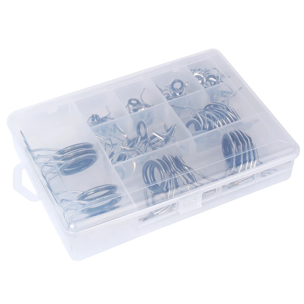 

Repair Kit Fishing Guide Rings Tool Ceramic Double Layer Metal Part Reinforcement Rod Sea Rod Smooth Wire Outlet