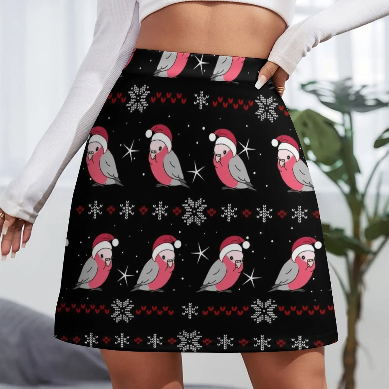 Мини-юбка Chubby Galah с рождественским узором