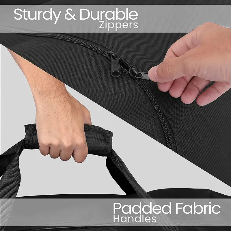 Portable Golf Trolley Bag - Heavy-duty Extra Large Storage Bag