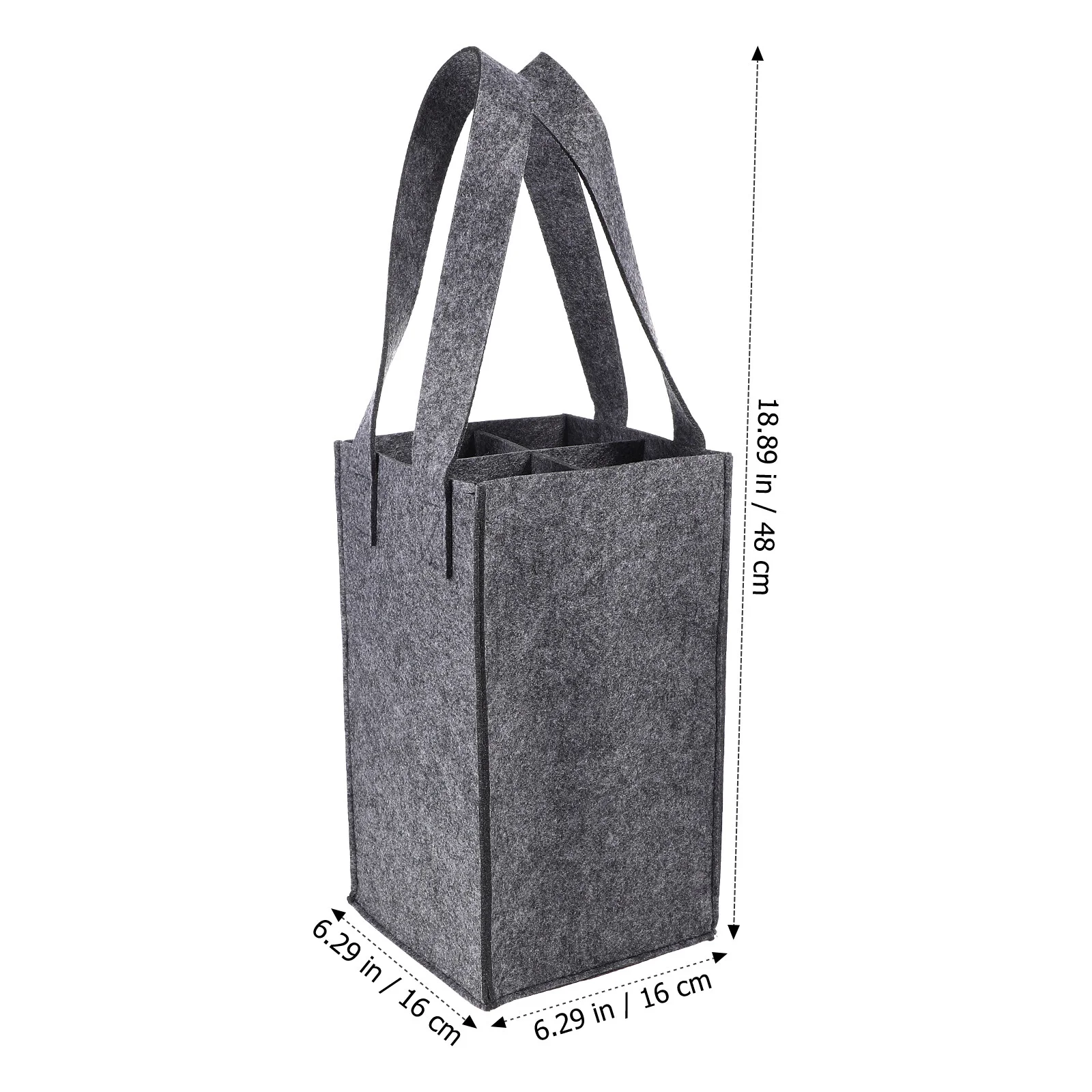 

Station Wagon Grocery Tote Felt Tote Carrier Carriers Large Capacity