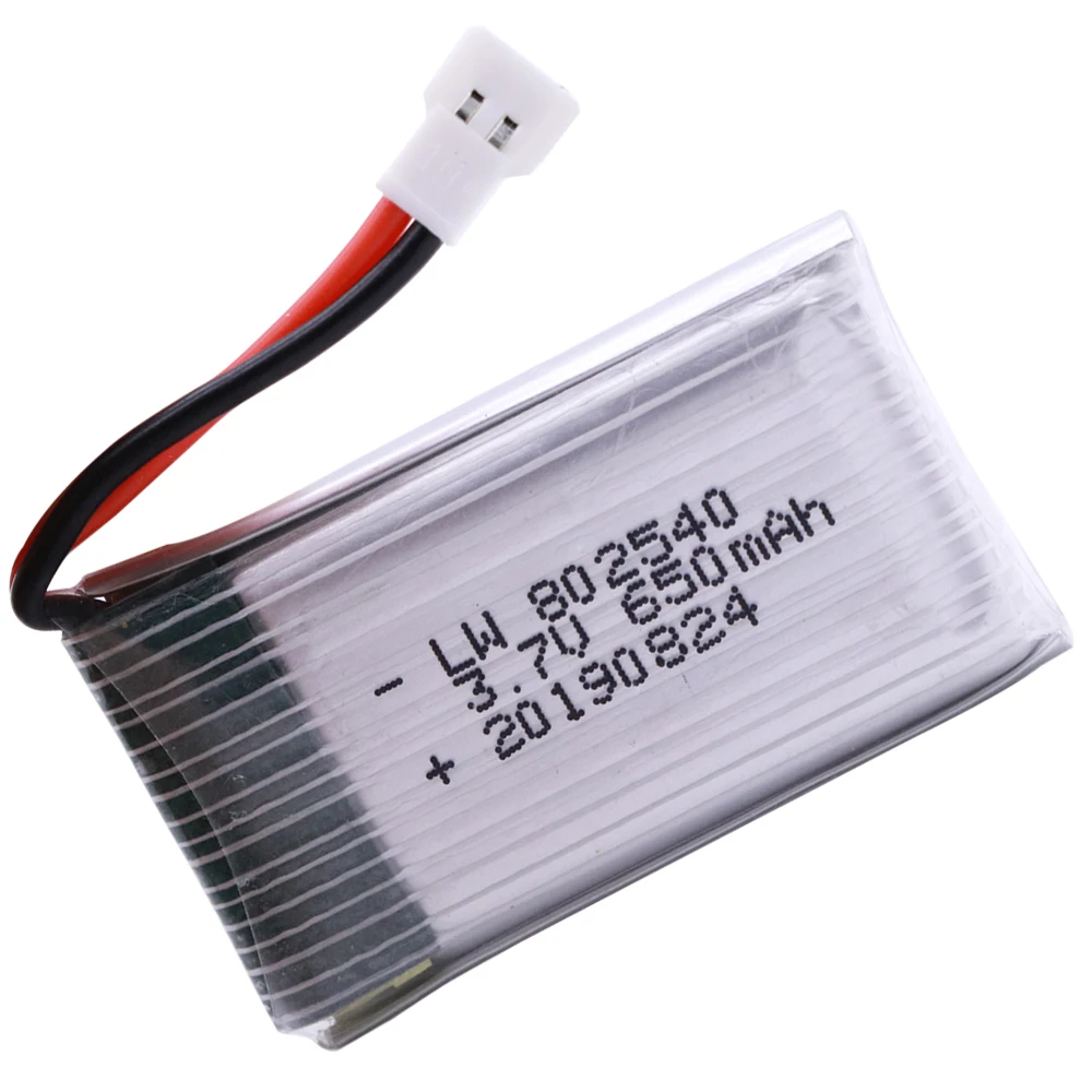 Аккумулятор для квадрокоптера Syma X5C X5HC X5HW FY550 HJ818 HJ819, 3,7 в, 650 мАч (art.: 3920c9bf20751) - 3920c9bf20751
