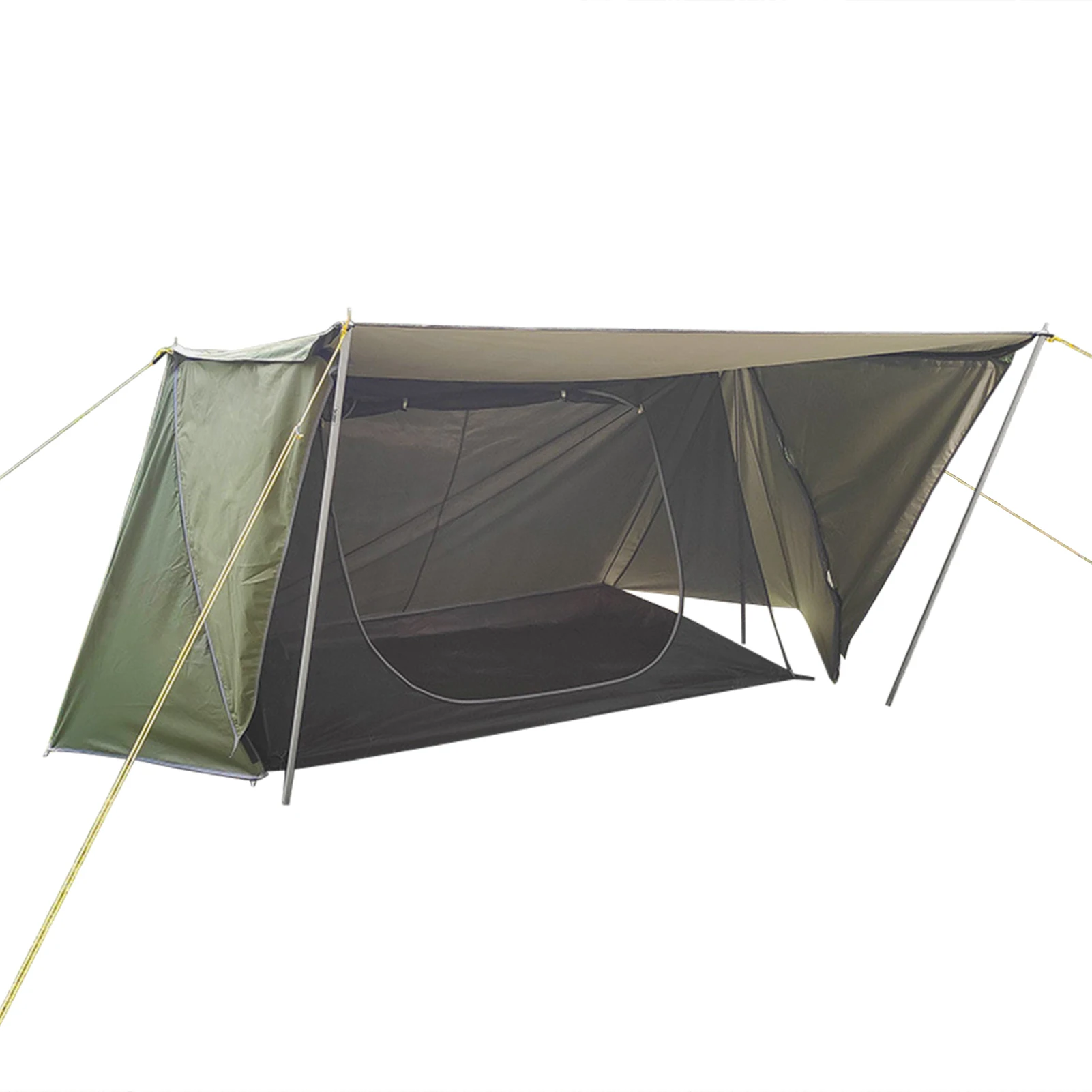 

Палатка для альпинизма для 2-3 человек, водонепроницаемая палатка для кемпинга, навес для 4 сезонов, походная палатка для выживания